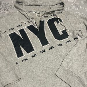 Victoria Secret Pink NY City hoodie small EUC